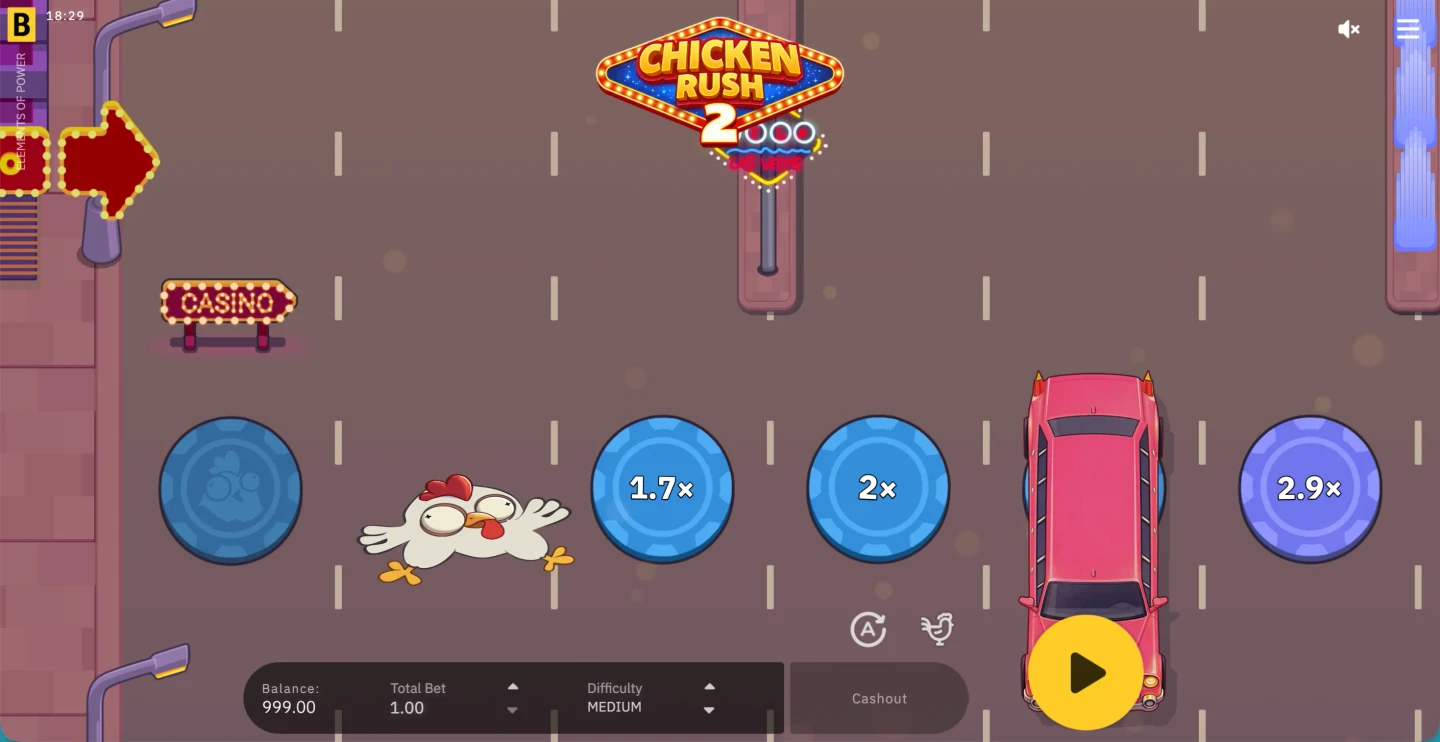 Chicken Rush 2 — Rush multi-lane dash