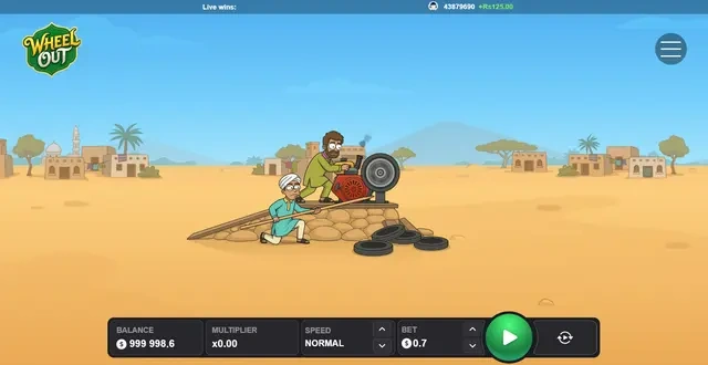 Wheel Out before the round — workshop, bet and Play